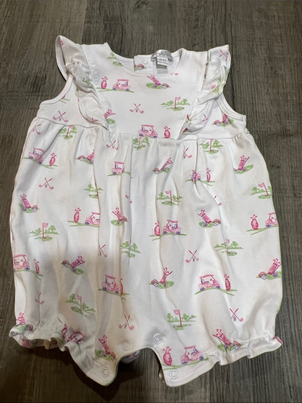 Kissy kissy bubble golf theme size 18-24M